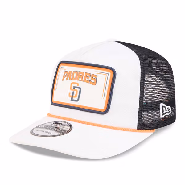 San Diego Padres 2026 MLB City Connect 19TWENTY Fan Pack Adjustable Trucker Cap White product photo