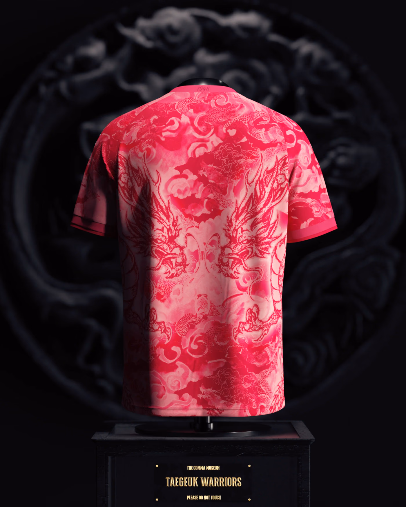 Jersevo Custom Personalized Korea Heritage Jersey (2026WC Edition) back view