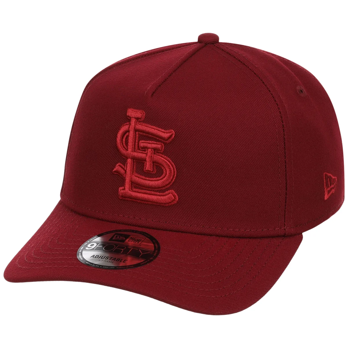 St. Louis Cardinals MLB Cardinal FASHION CORE New Era 9FORTY A-Frame detail view