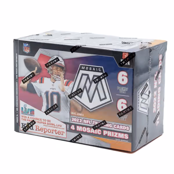 2022 Panini Mosaic Football NFL Blaster Box view 2