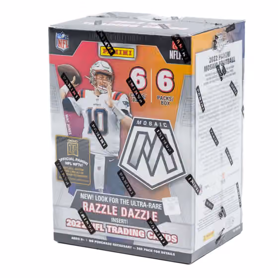 2022 Panini Mosaic Football NFL Blaster Box view 1