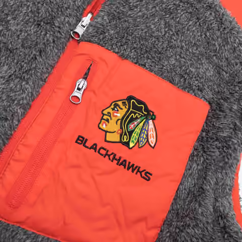 Chicago Blackhawks G-III NHL Reversible Sherpa Winter Vest view 5