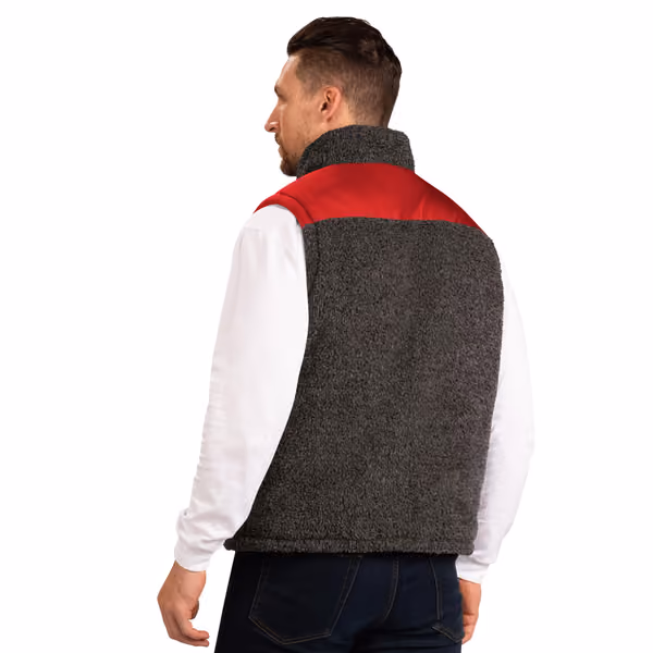 Chicago Blackhawks G-III NHL Reversible Sherpa Winter Vest view 3