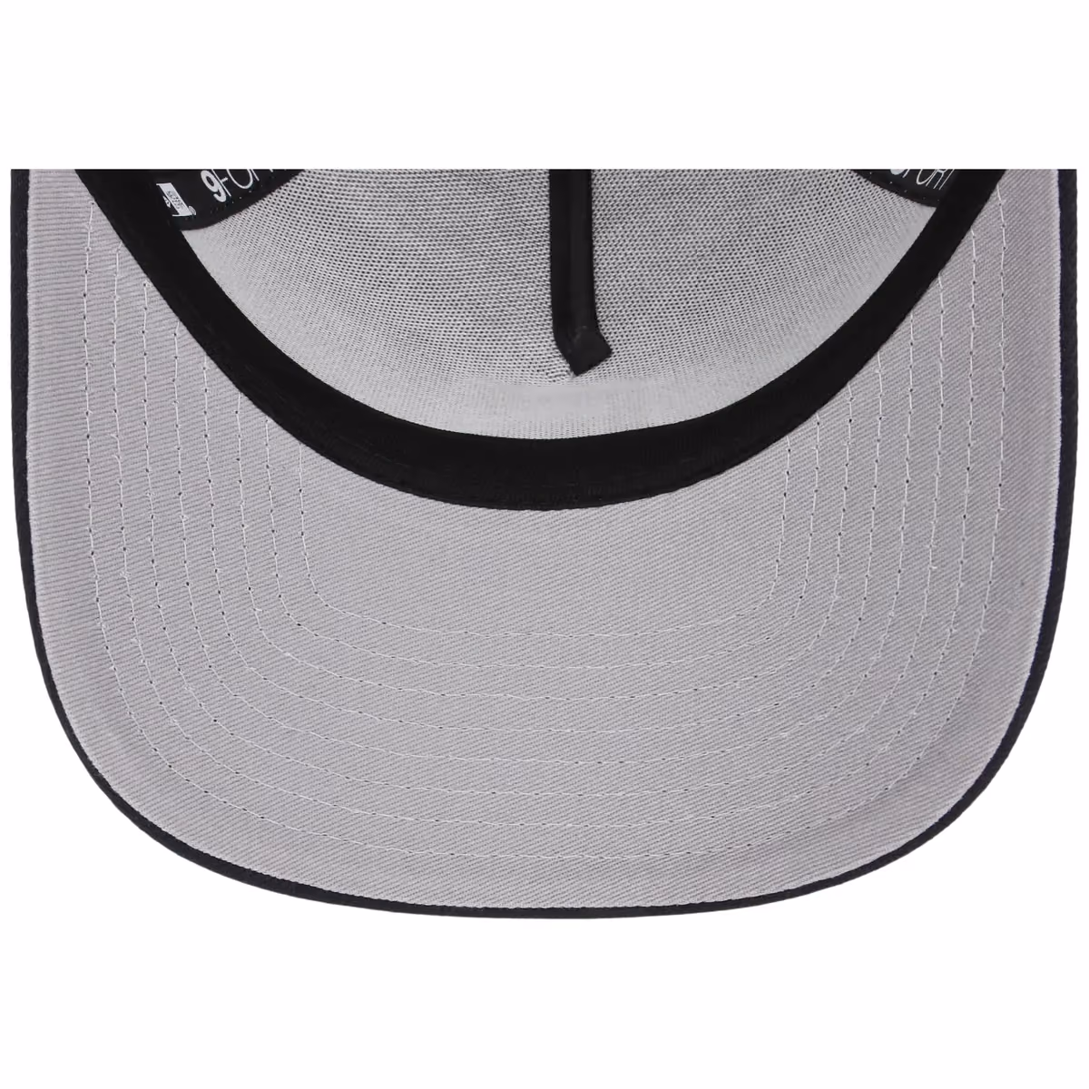 Atlanta Braves MLB Gray OTC FASHION CORE New Era 9FORTY A-Frame back view