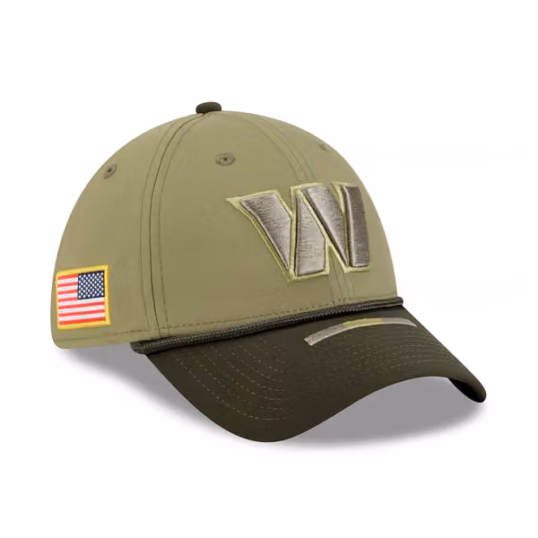 Washington Commanders 2025 NFL Salute to Service 39THIRTY Flex Cap Olive product photo