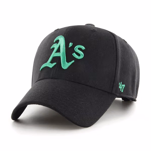 Athletics Alternate '47 MVP Adjustable MLB Cap Black product photo