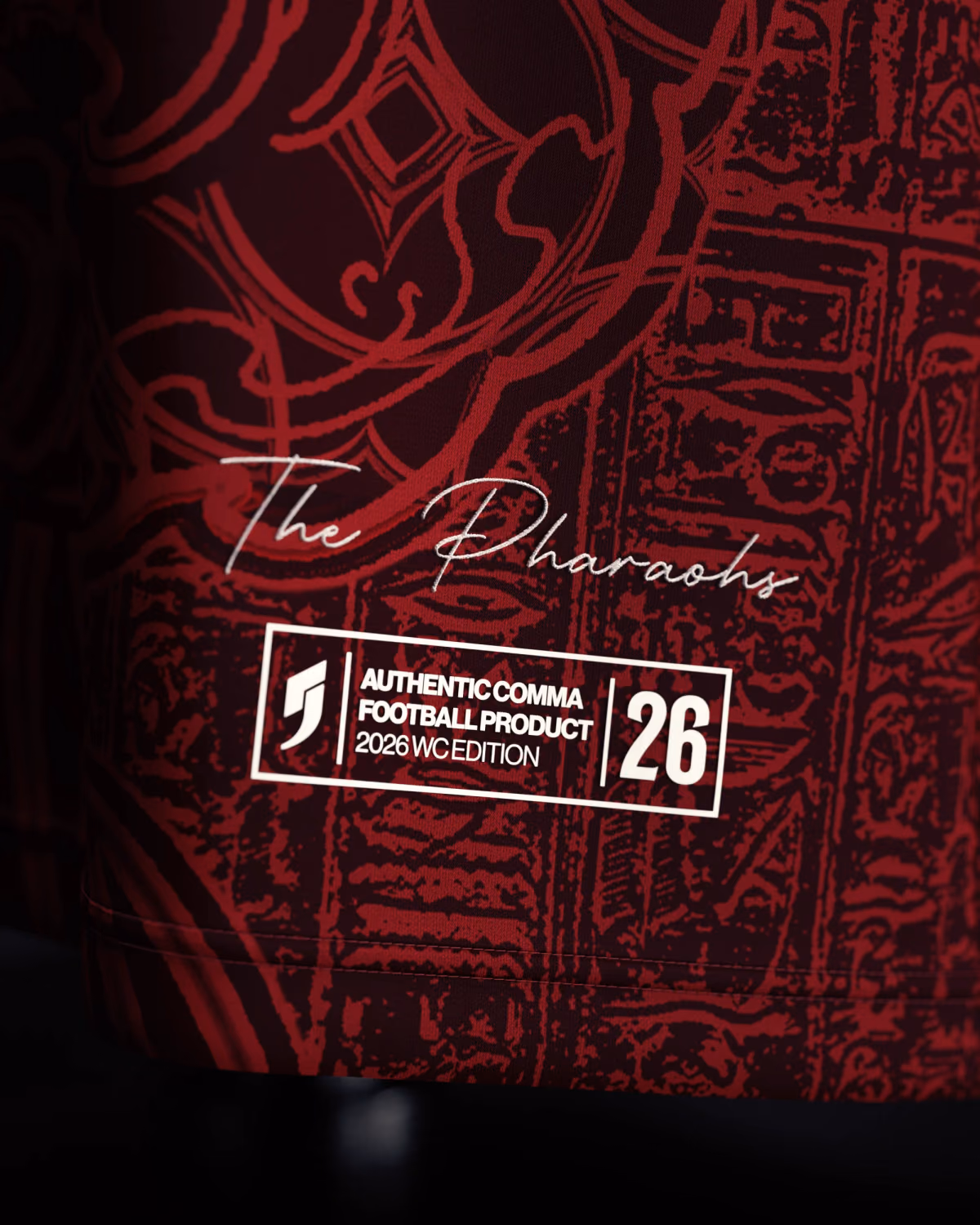 Jersevo Custom Personalized Egypt Heritage Jersey (2026WC Edition) detail view 6
