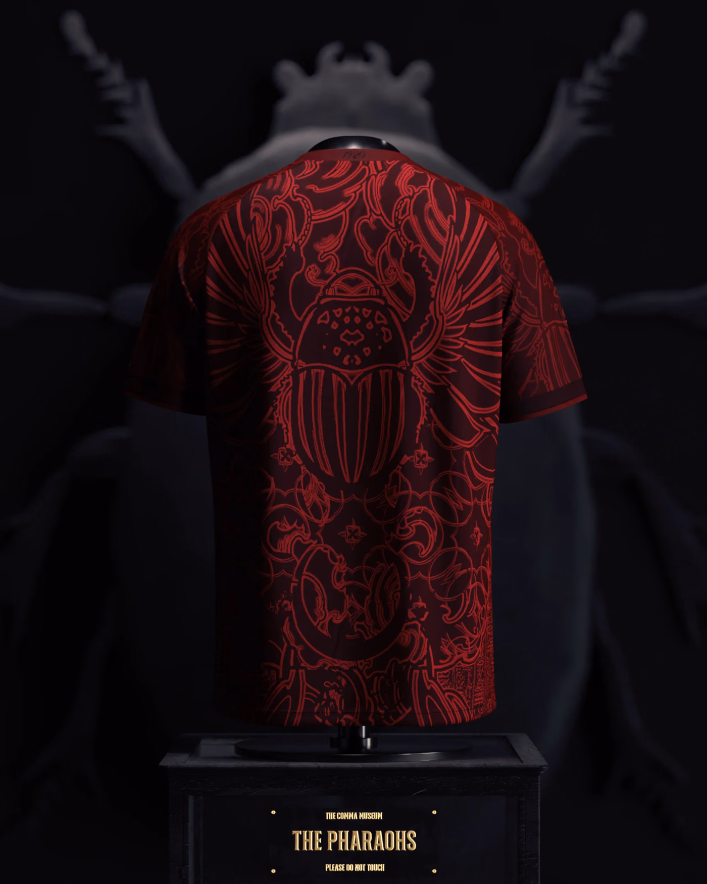 Jersevo Custom Personalized Egypt Heritage Jersey (2026WC Edition) back view