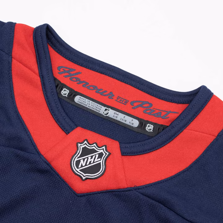 Winnipeg Jets Premier Youth NHL Jersey Alternate Navy (KIDS) view 4