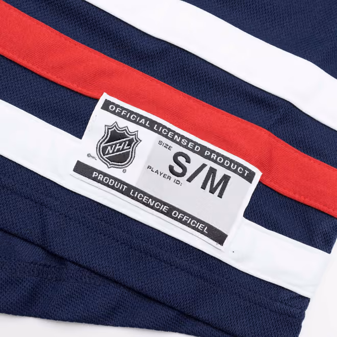 Winnipeg Jets Premier Youth NHL Jersey Alternate Navy (KIDS) view 5