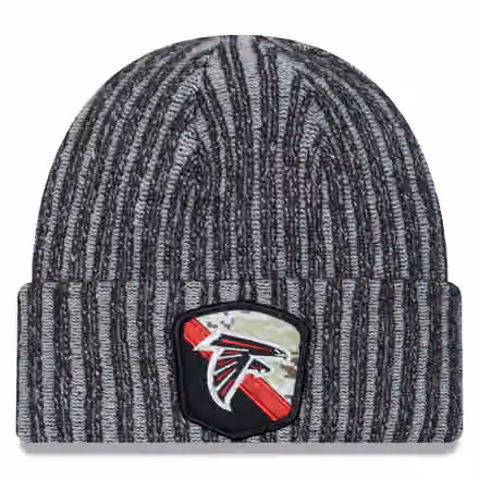 Atlanta Falcons 2023 NFL Salute to Service New Era Knit Hat product photo