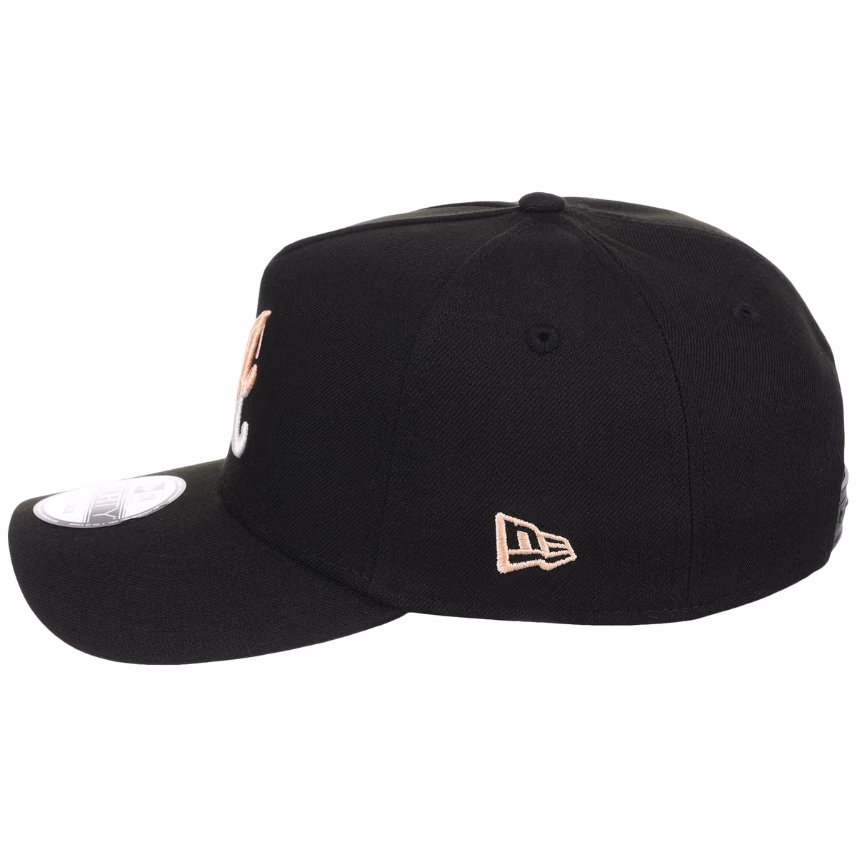 Atlanta Braves Peach Drip Atlanta Crown the City New Era 9FORTY detail view