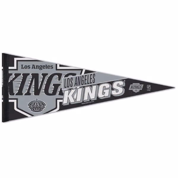 Los Angeles Kings Big Logo Premium NHL Pennant view 1