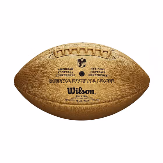 NFL Replica Game Ball "The Duke" Gold Edition view 2
