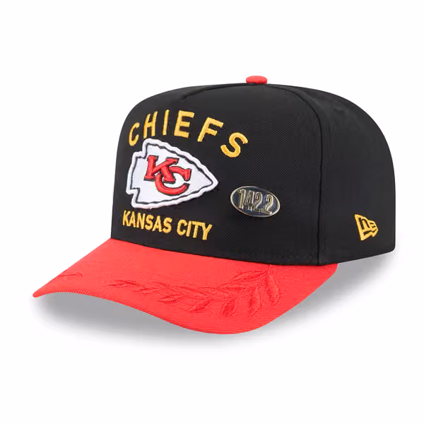 Kansas City Chiefs 2025 NFL Draft New Era 59FIFTY A-Frame Fitted Cap Black product photo