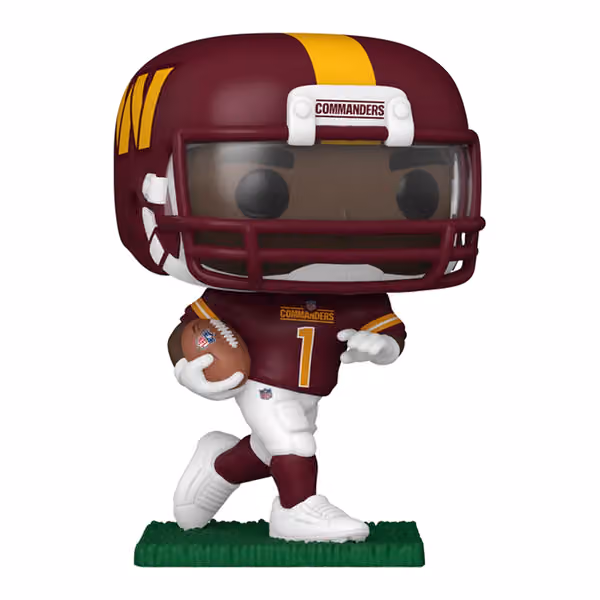 Funko POP! #318 Deebo Samuel Washington Commanders Vinyl NFL Figure view 2