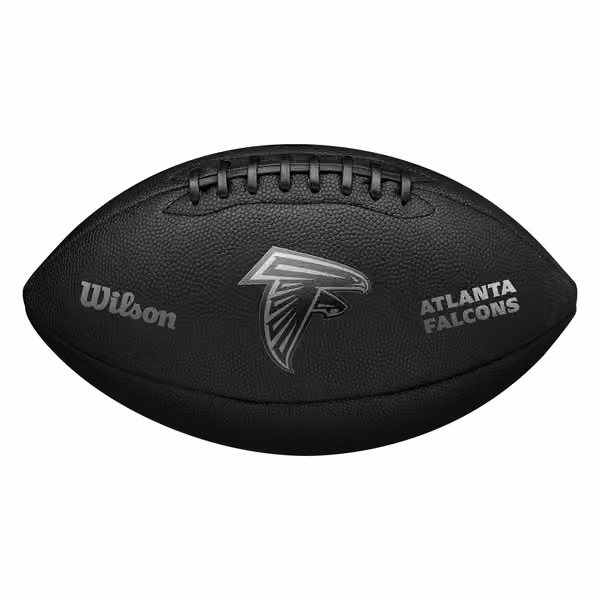 Atlanta Falcons Wilson Metallic Premiere Full Size NFL Football view 1