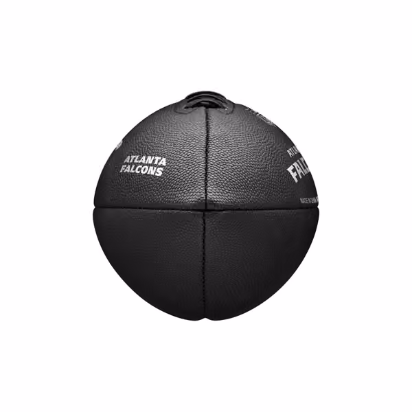 Atlanta Falcons Wilson Metallic Premiere Full Size NFL Football view 4