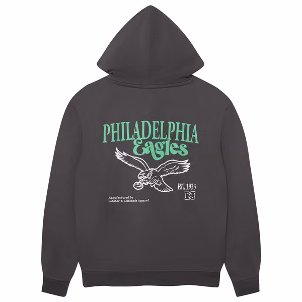 Philadelphia Eagles L&L '76 Classics NFL Hoodie Black view 1