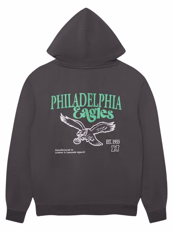 Philadelphia Eagles L&L '76 Classics NFL Hoodie Black view 5