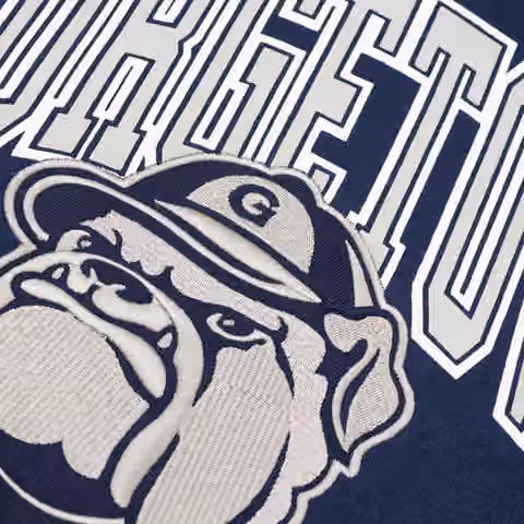 Georgetown Hoyas Starter End Zone NCAA Hoodie Blue view 3