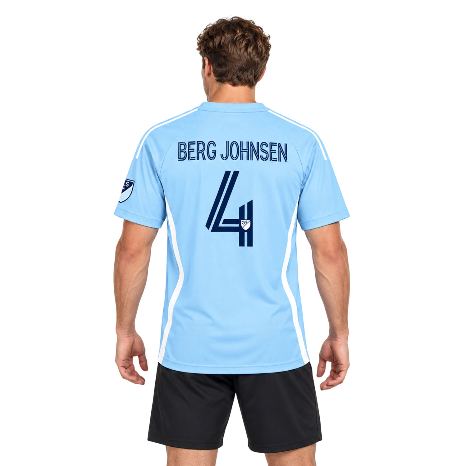 Lasse Berg Johnsen SKC Jersey Bold Light Blue