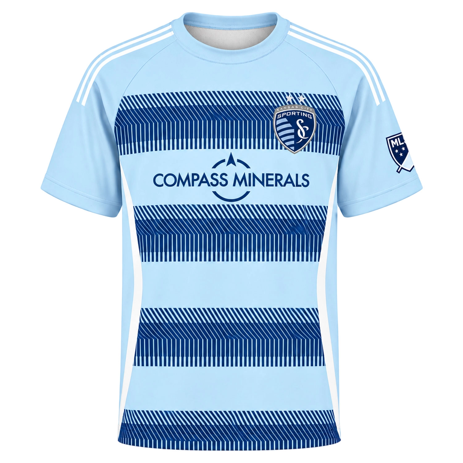 Lasse Berg Johnsen SKC Jersey Bold Light Blue
