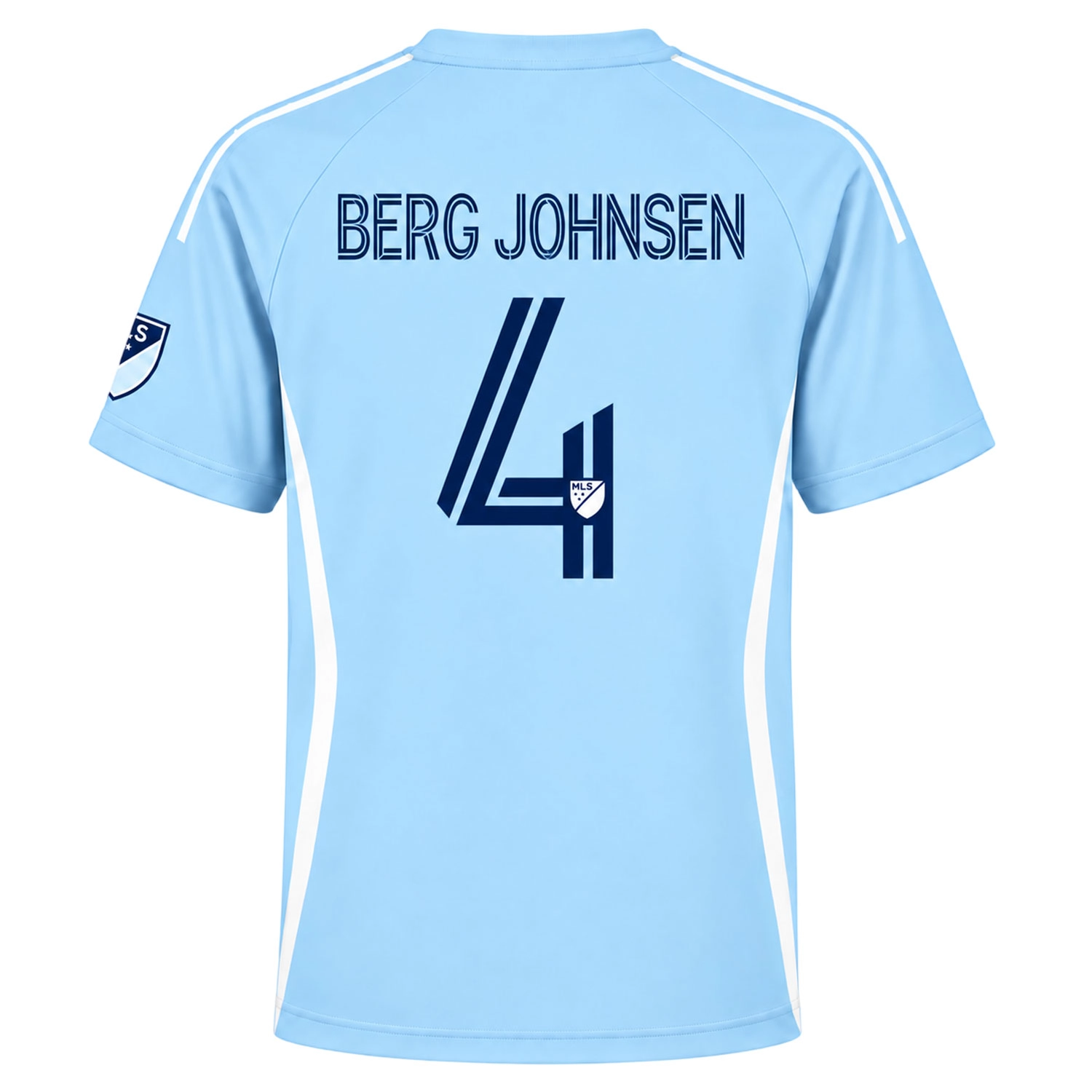Lasse Berg Johnsen SKC Jersey Bold Light Blue