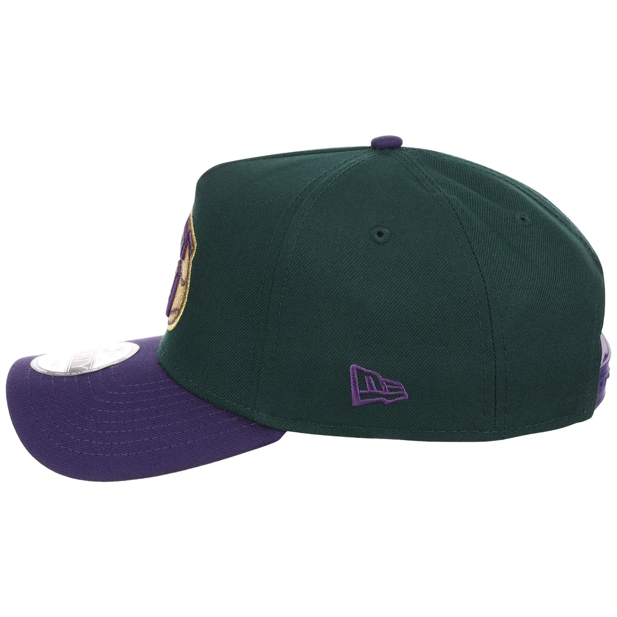 Cleveland Guardians MLB Joke's on You New Era 9FORTY A-Frame detail view