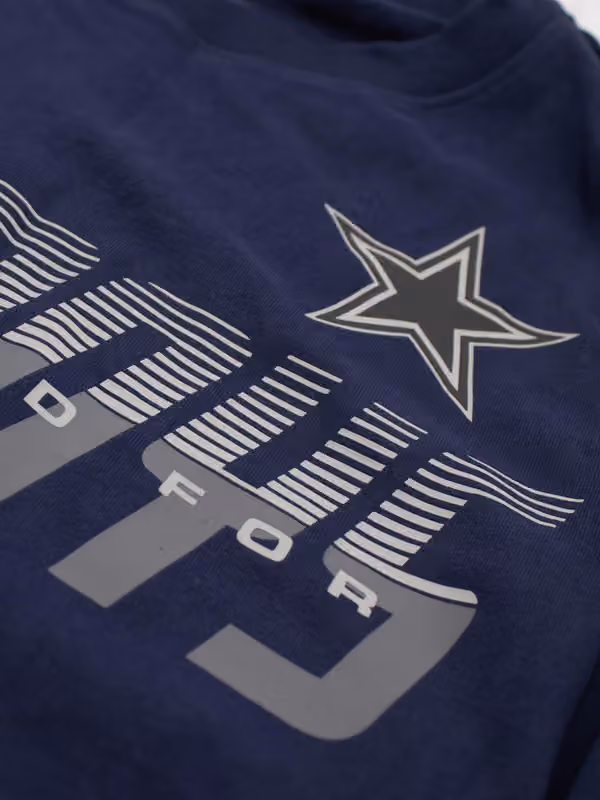 Dallas Cowboys 2026 NFL Sideline Team Issue Dri-Fit T-Shirt Navy view 4
