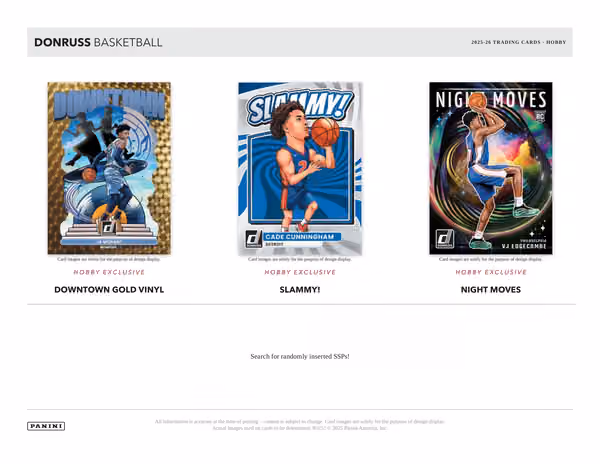 2025/26 Panini Donruss Basketball Blaster Box view 4