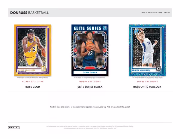 2025/26 Panini Donruss Basketball Blaster Box view 2