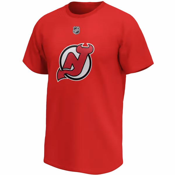 Martin Brodeur #30 New Jersey Devils Alumni Fanatics NHL T-Shirt Red view 2
