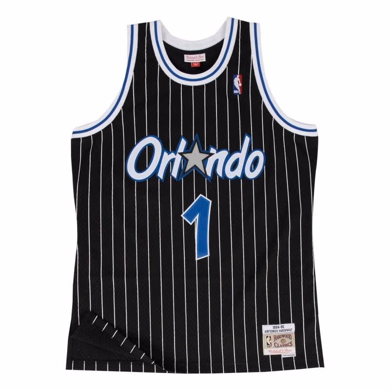 Penny Hardaway #1 Orlando Magic 1994-95 Swingman NBA Jersey Black view 1