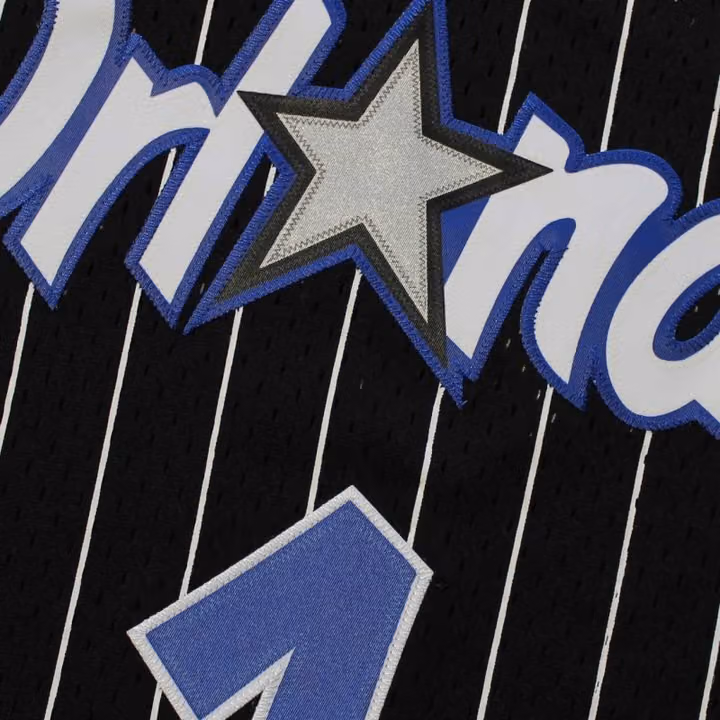 Penny Hardaway #1 Orlando Magic 1994-95 Swingman NBA Jersey Black view 4