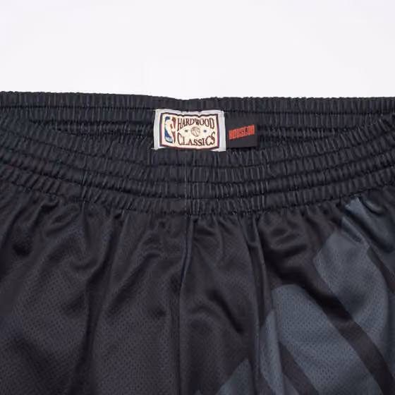 Houston Rockets Big Face 4.0 Mitchell & Ness NBA Shorts Black view 4