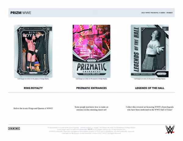 2023 Panini Prizm WWE Wrestling Hobby Box view 3