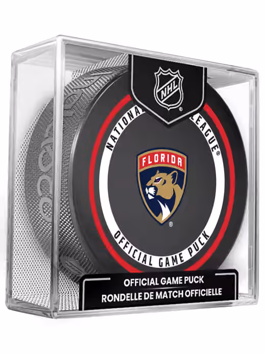 Florida Panthers 2026-27 NHL Official Game Puck view 1