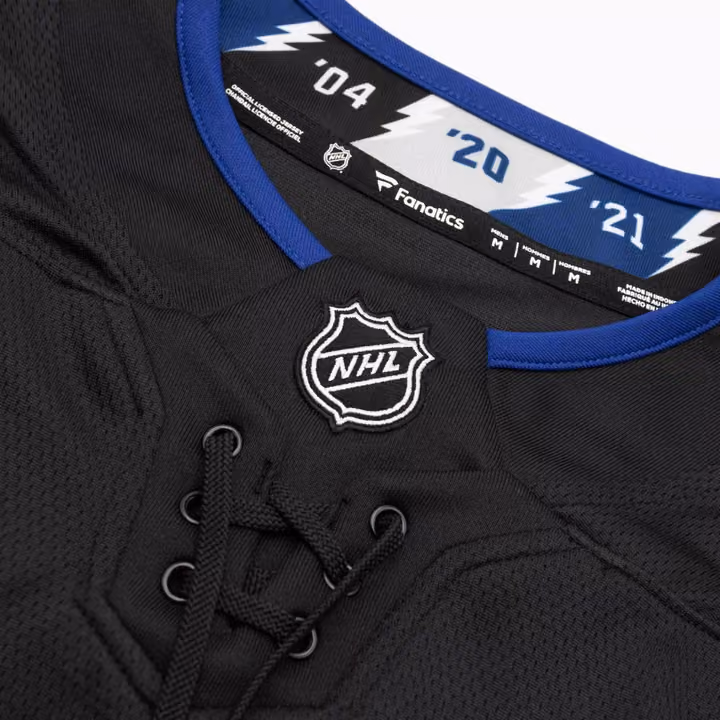 Tampa Bay Lightning Breakaway NHL Jersey Alternate Black view 5