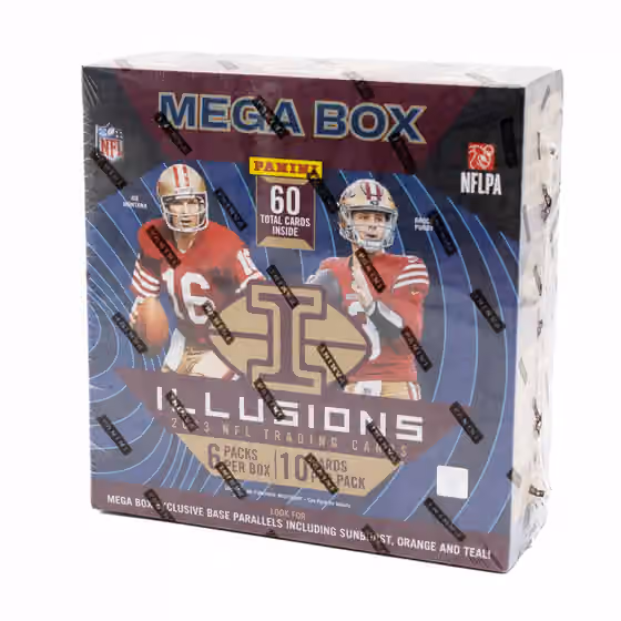 2023 Panini Illusions Football NFL Mega Box view 1