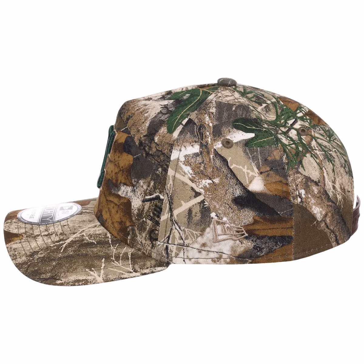 Cleveland Indians MLB Realtree FASHION CORE New Era 9FORTY A-Frame detail view