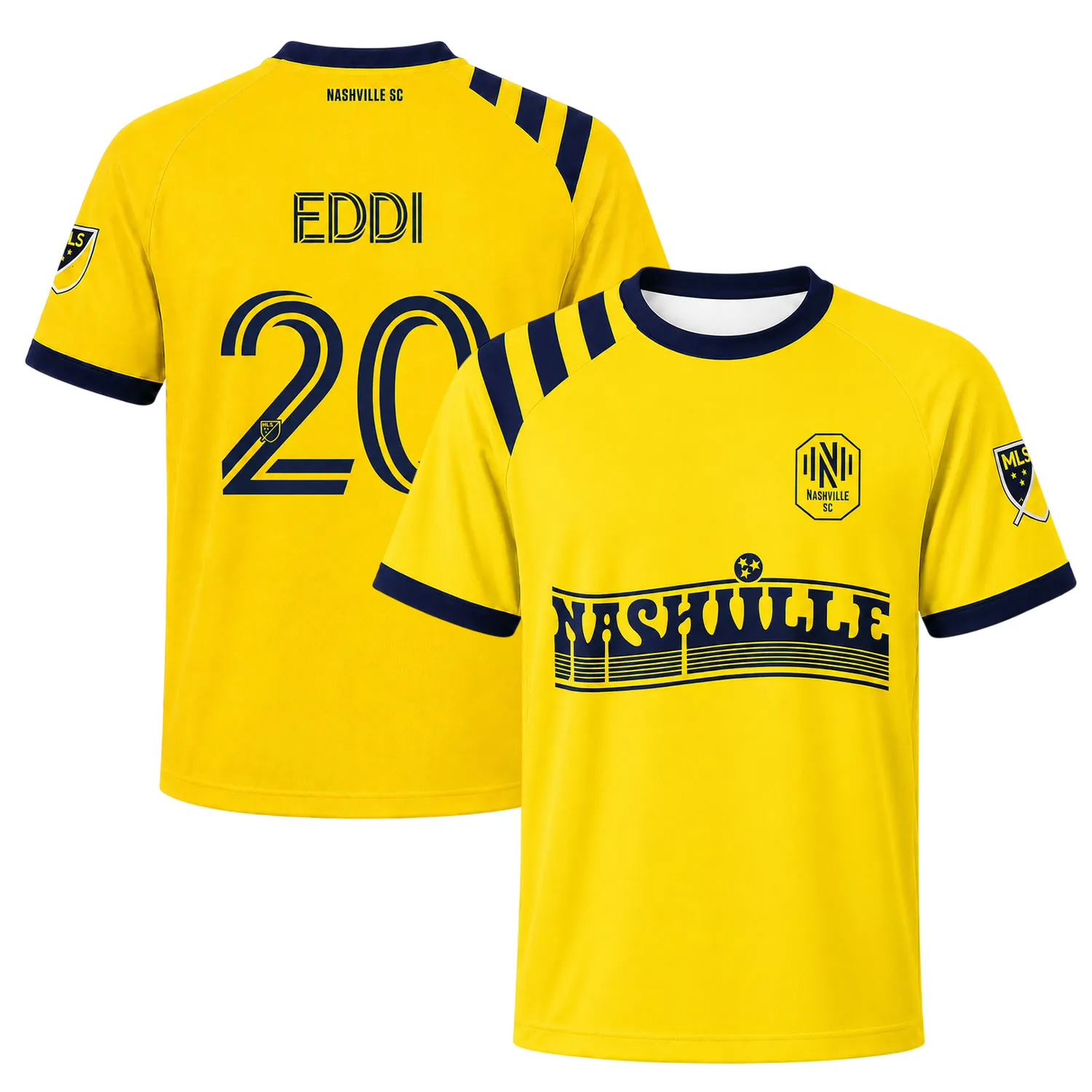 Edvard Tagseth Nashville SC Yellow Jersey – Stunning #20