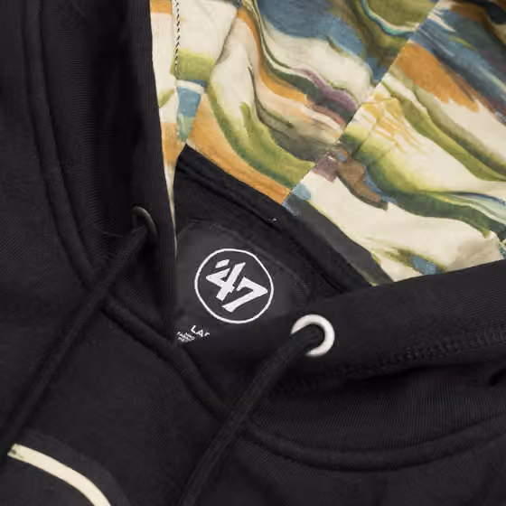 Anaheim Ducks Fisherman Camo '47 Burnside NHL Hoodie view 4