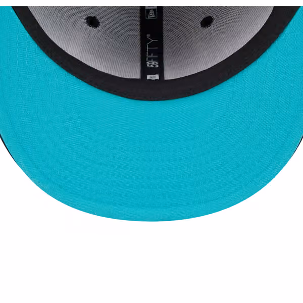 Florida Marlins 2024 MLB Clubhouse New Era 59FIFTY Fitted Cap Black view 6