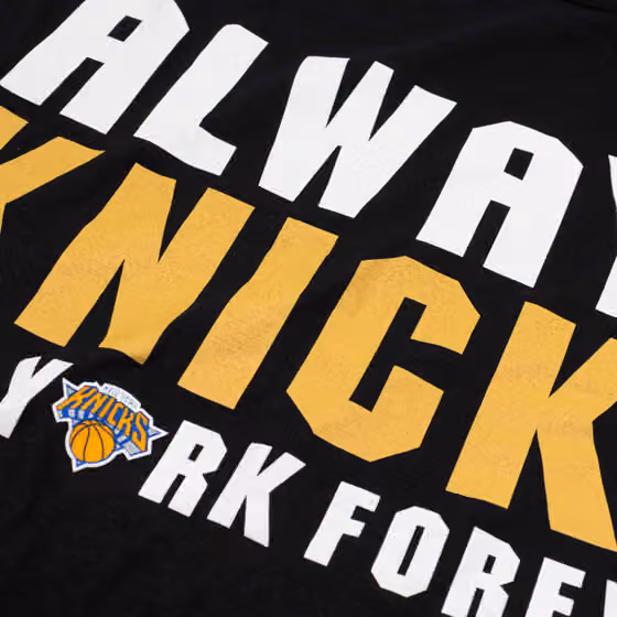 New York Knicks 2026 NBA Champions Roster T-Shirt Black view 4