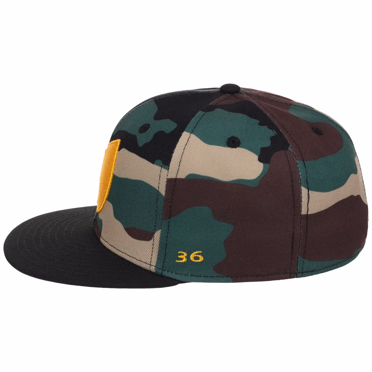 Camo Fitted - The Wu-Tang Season 1 Collection (Camo/Black) detail view