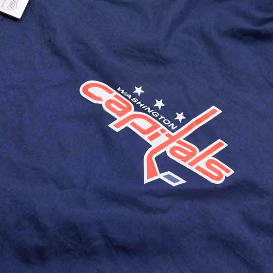 Washington Capitals Undeniable Mitchell & Ness NHL Windbreaker Jacket view 3