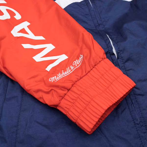 Washington Capitals Undeniable Mitchell & Ness NHL Windbreaker Jacket view 5