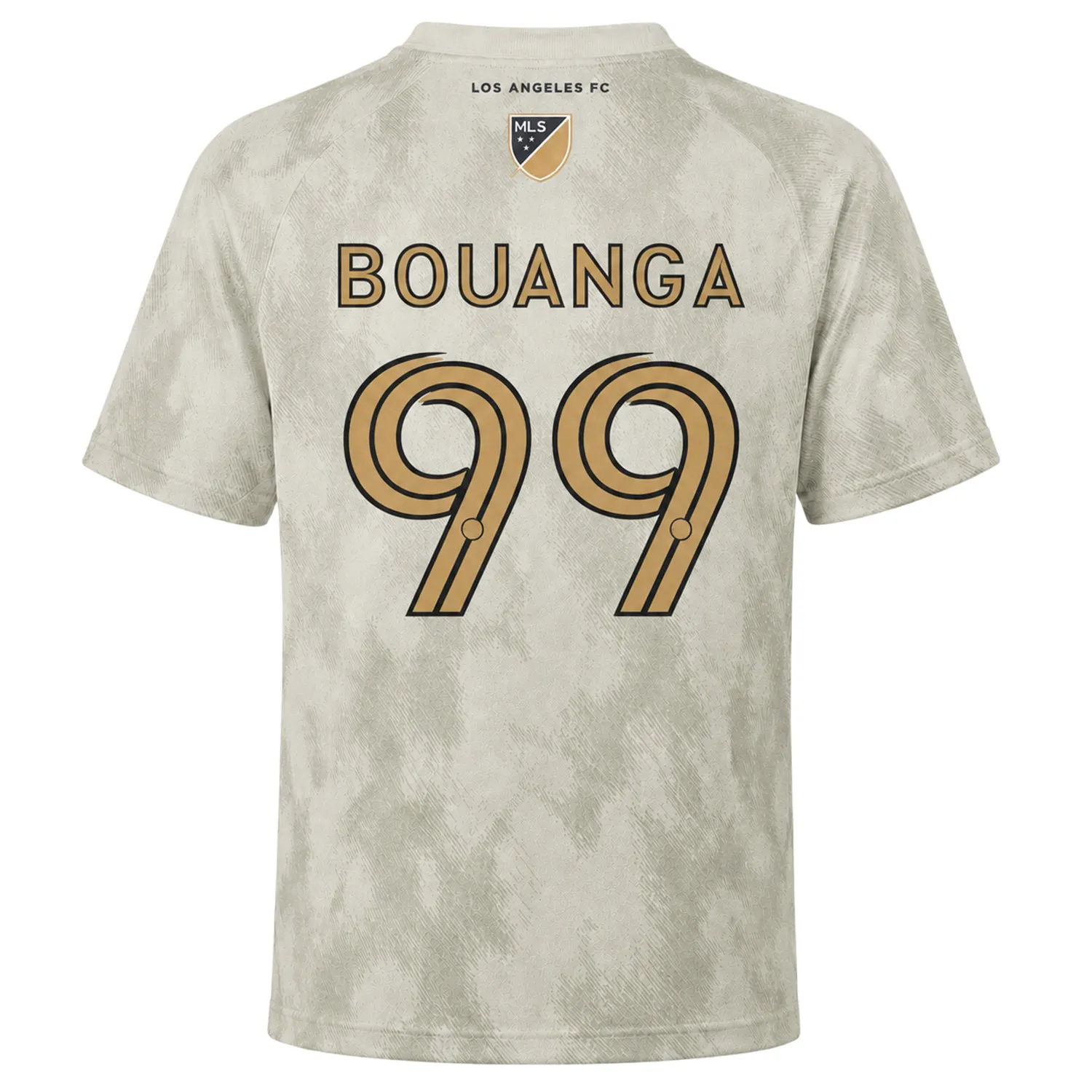 Denis Bouanga LAFC Jersey Vivid Grey Soccer Shirt