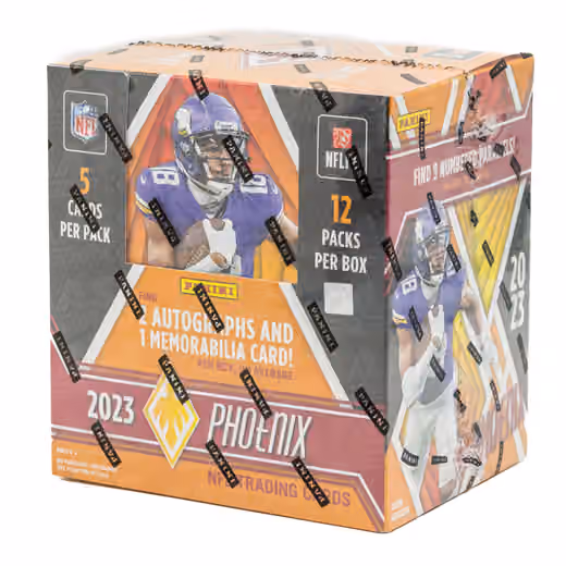 2023 Panini Phoenix Football NFL Hobby Box view 1